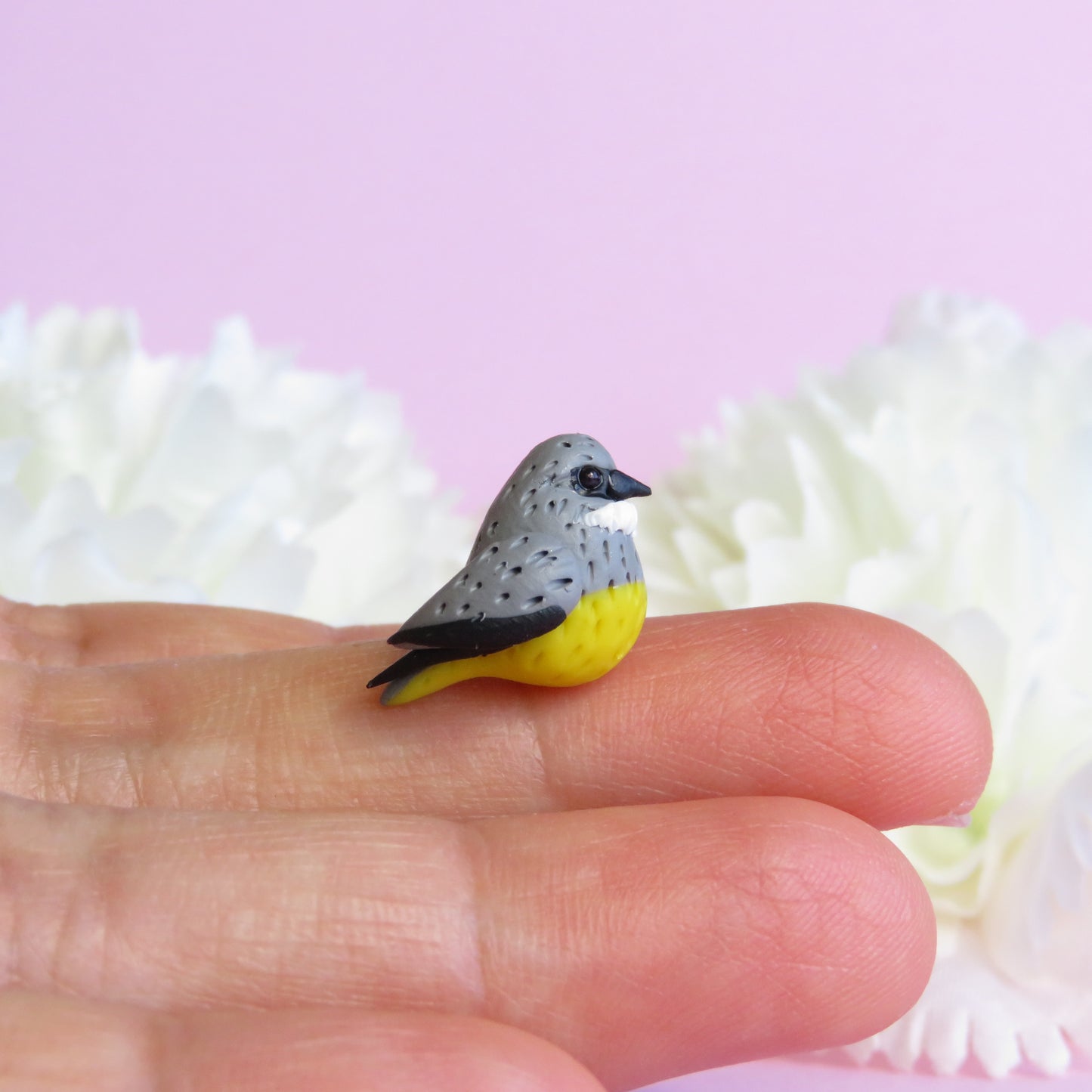 Mini Robin Bird Brooch