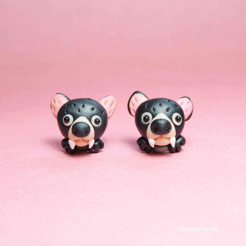 Tasmania Devil/ Wombat/ Red Panda Dangle Earrings
