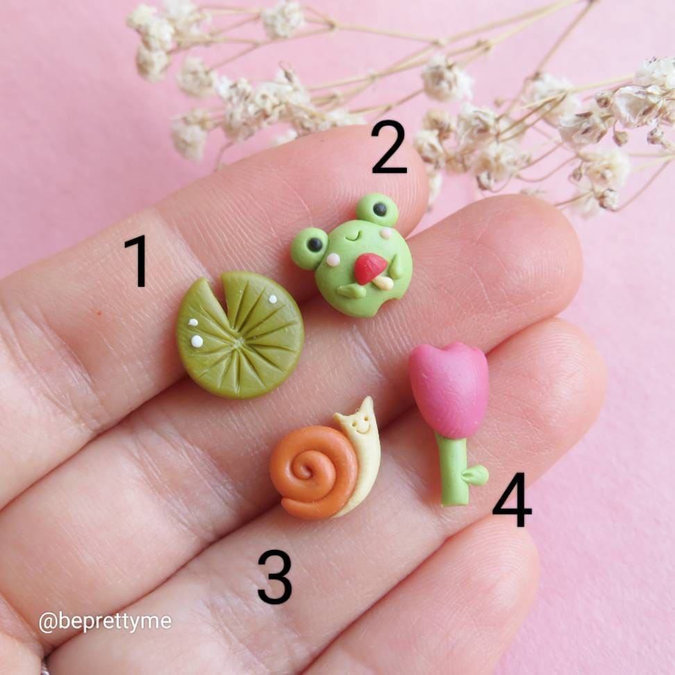 Little Frog & His Pond Earrings