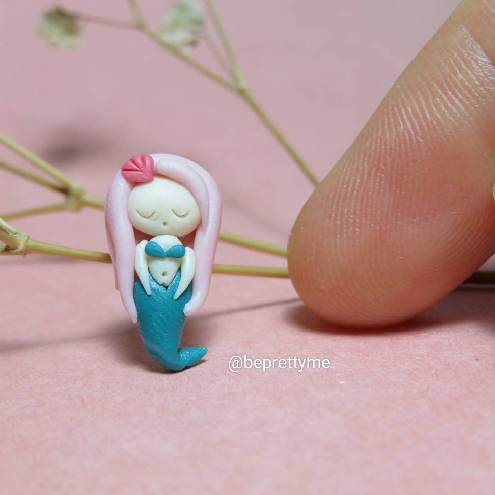 Magical Sea Creature Stud Earrings. One Stud