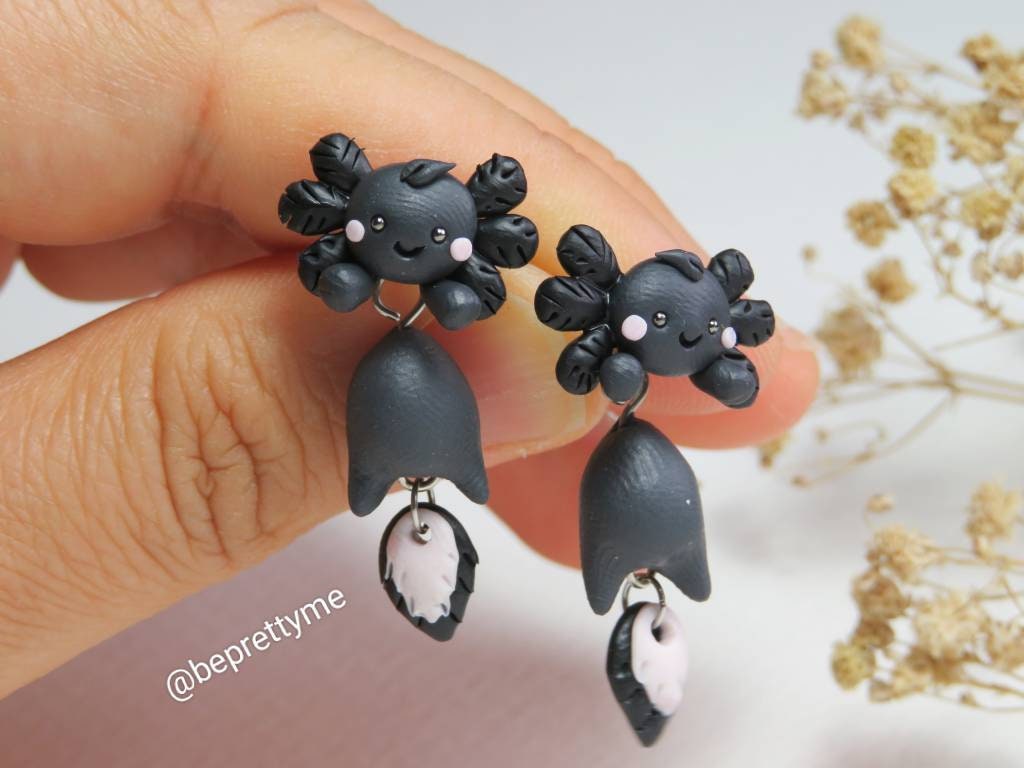 Axolotl Dangle Earrings