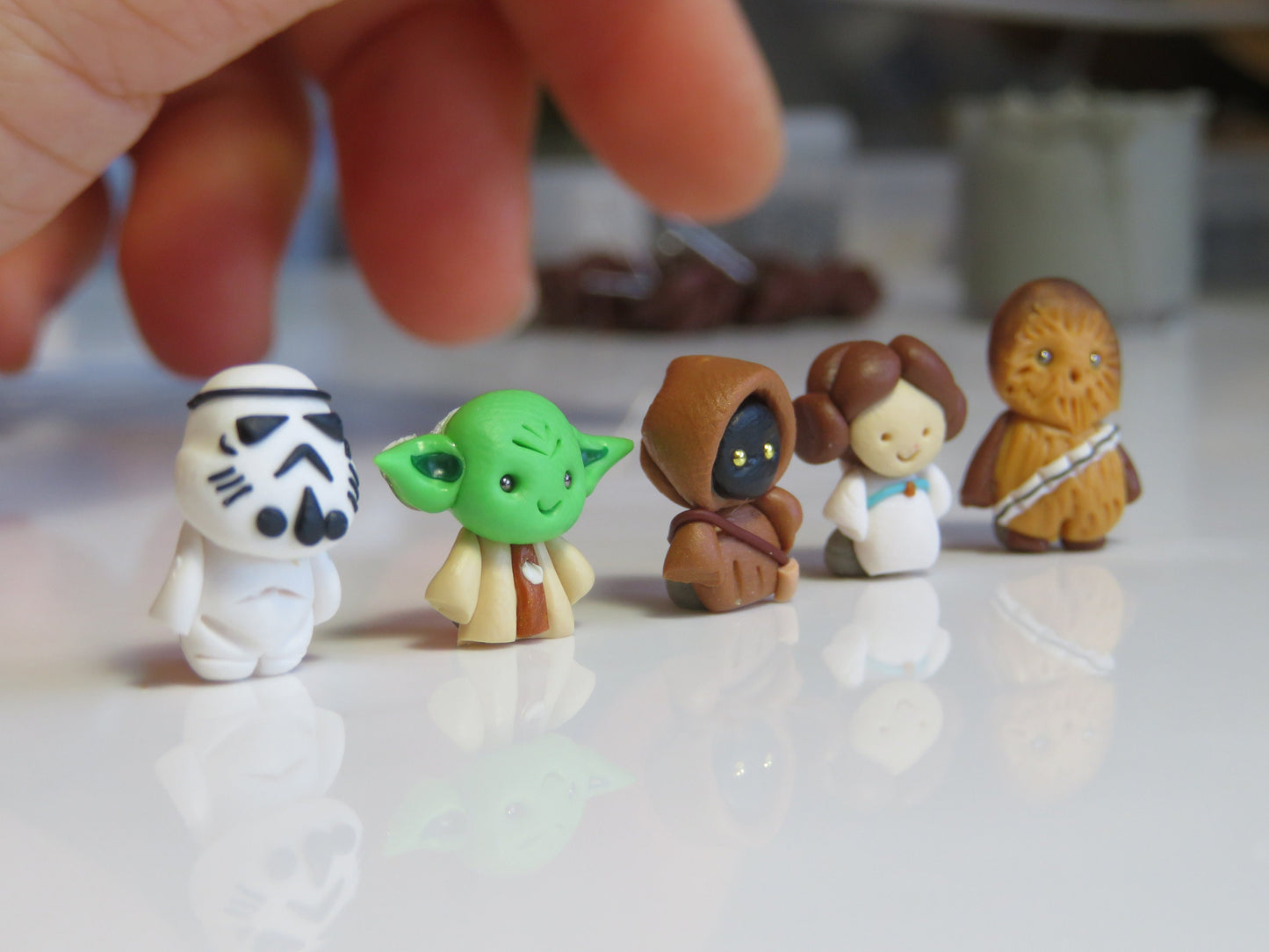 Sci-fi Character Earrings