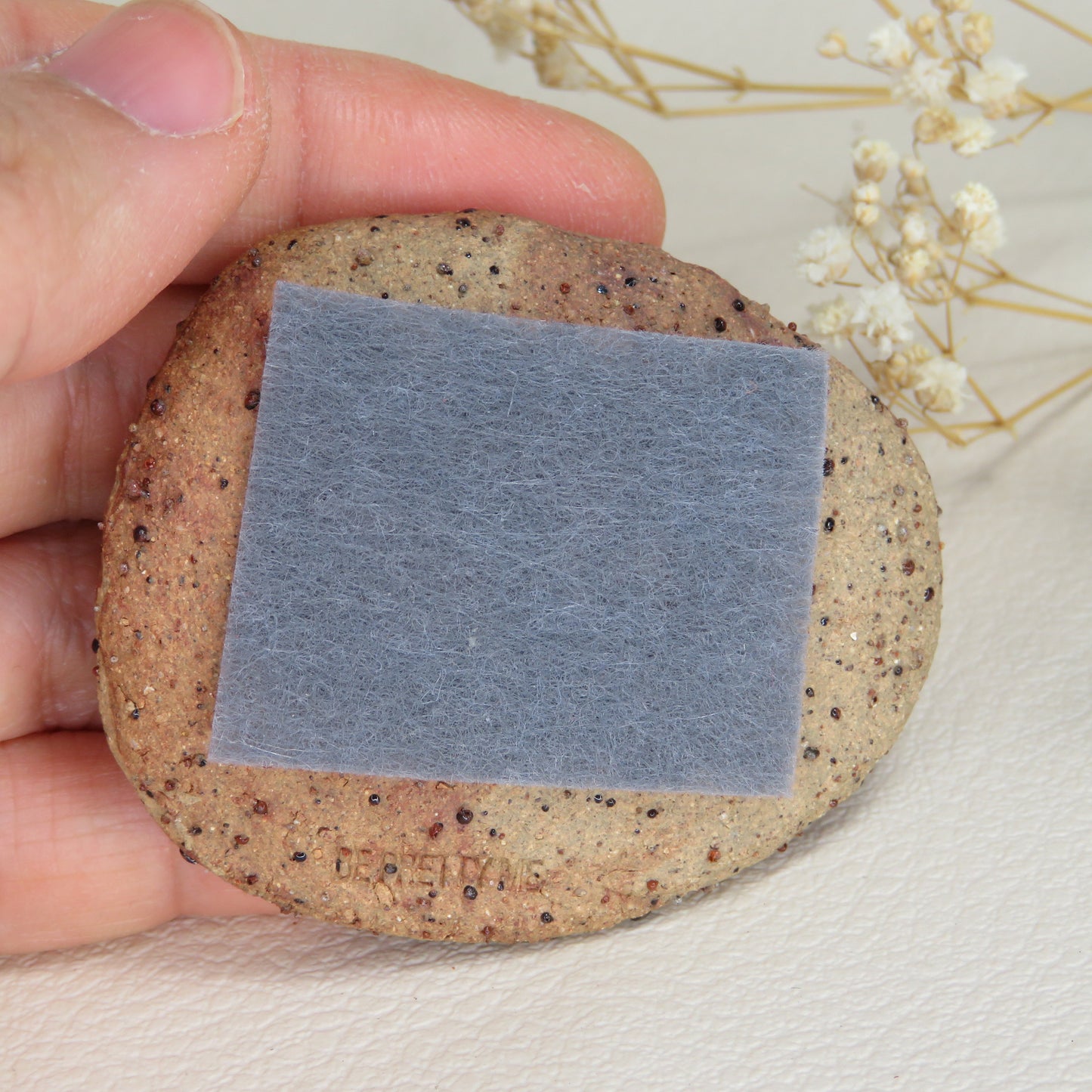 Handmade Pottery Trinket Dish. Labybug on Bloom. Jewelry Dish. Beautiful Collectibles. Handbuilt Pottery. Special Gift.