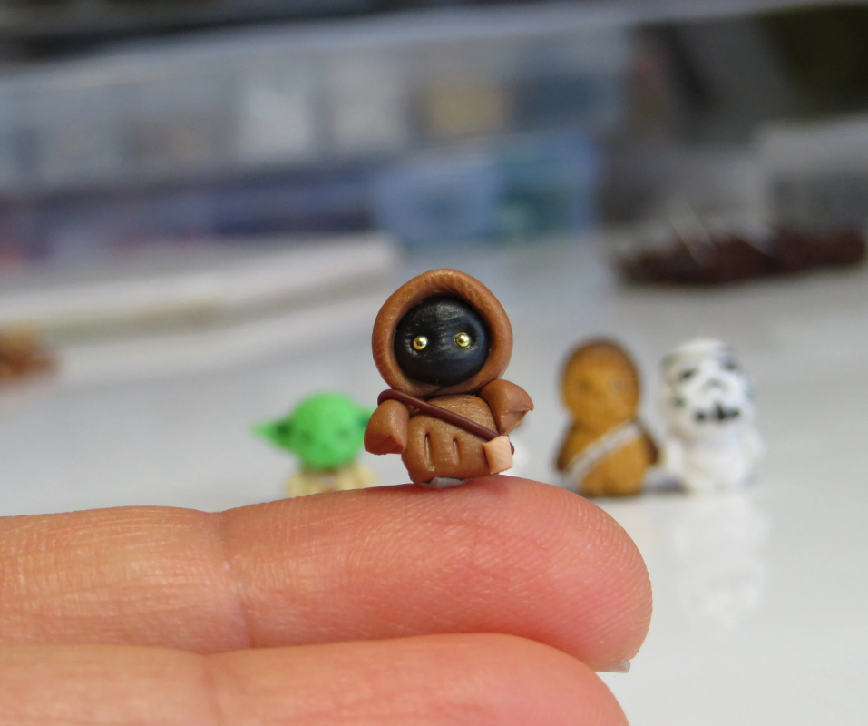 Sci-fi Character Earrings