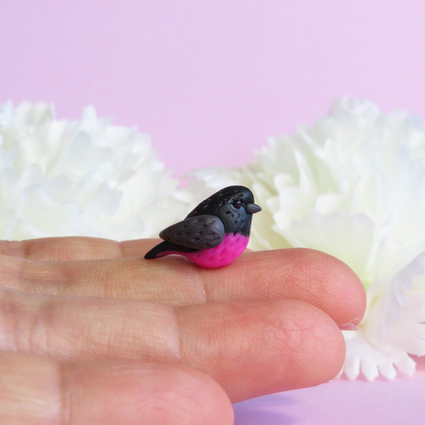 Mini Robin Bird Brooch