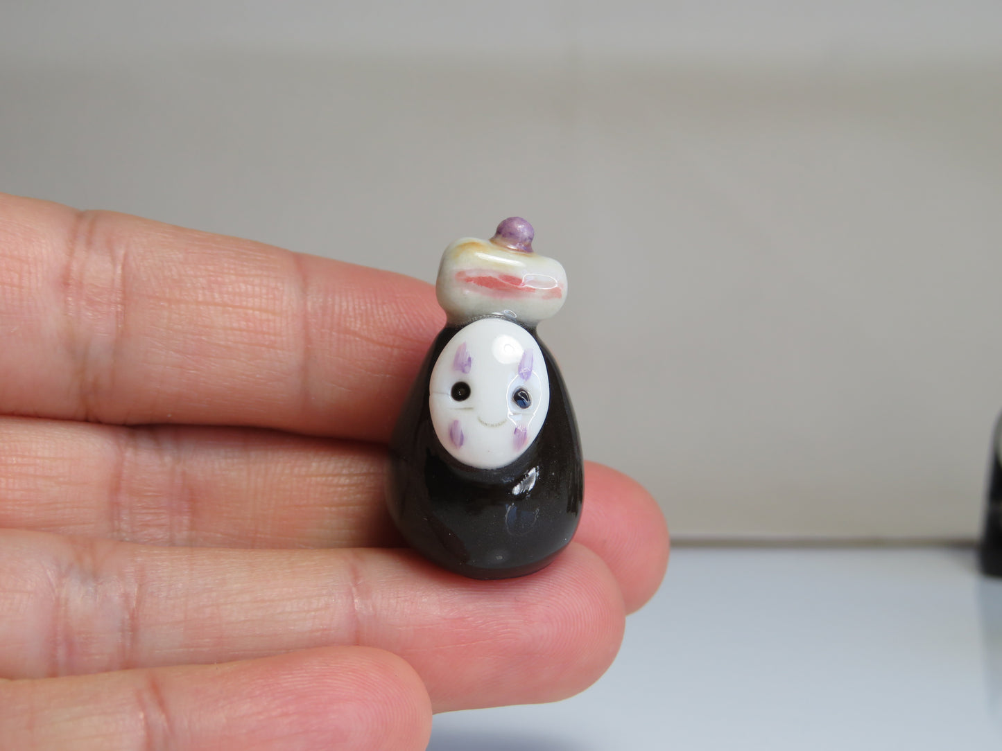No Face Ceramic Figurines. Tiny Friends. Handmade Ceramic Collectibles. Beautiful Gift