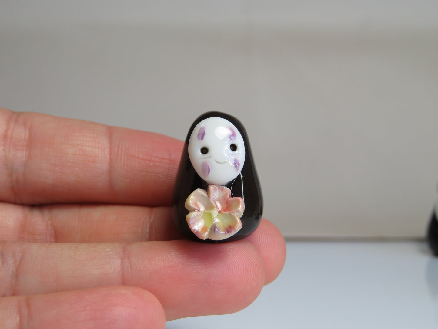 No Face Ceramic Figurines. Tiny Friends. Handmade Ceramic Collectibles. Beautiful Gift