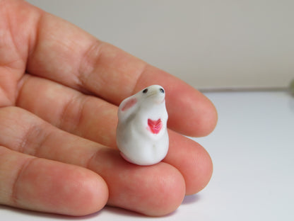 Tiny Rat & Guinea Pig Ceramic Figurines. Tiny Friends. Handmade Ceramic Collectibles. Beautiful Gift