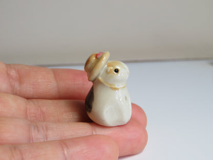 Tiny Rat & Guinea Pig Ceramic Figurines. Tiny Friends. Handmade Ceramic Collectibles. Beautiful Gift