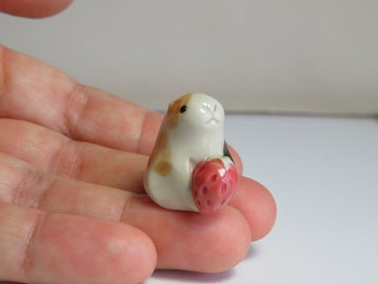 Tiny Rat & Guinea Pig Ceramic Figurines. Tiny Friends. Handmade Ceramic Collectibles. Beautiful Gift