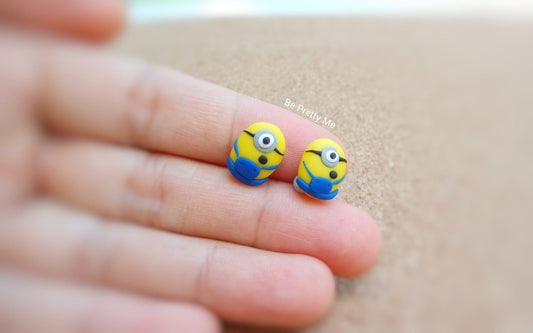 Minion Stud Earrings