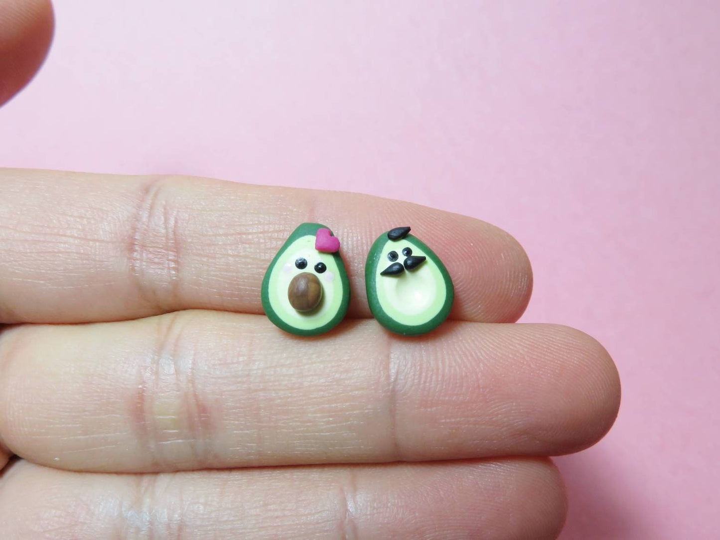 Mister & Missie Avocado Stud Earrings