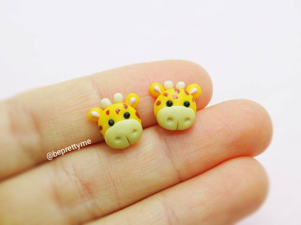 Safari Animal Stud Earrings