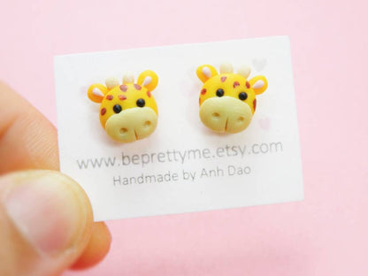 Safari Animal Stud Earrings
