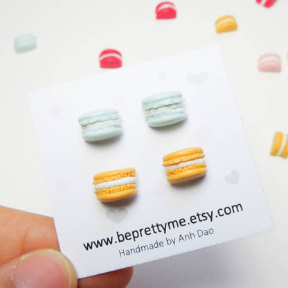 Cute Macaron Stud Earrings