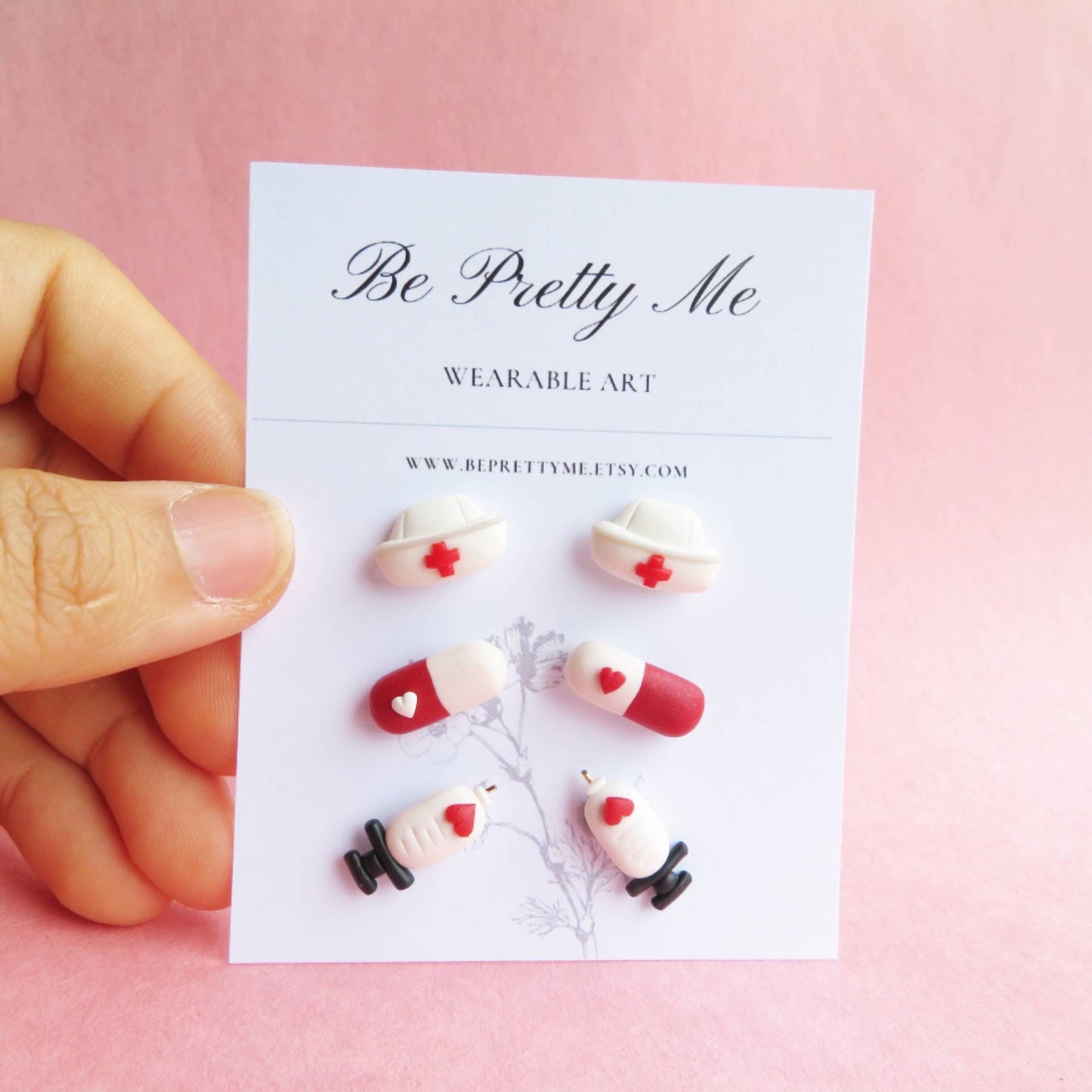 Nurses/ Medical Stud Earrings