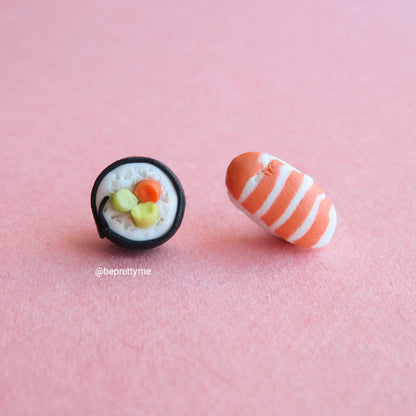 Super Cute Sushi Stud Earrings