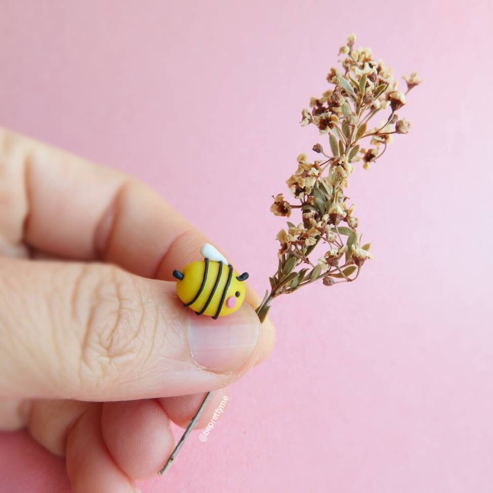 Little Bee & Honey Pot Stud Earrings