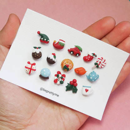 Christmas Stud Earrings