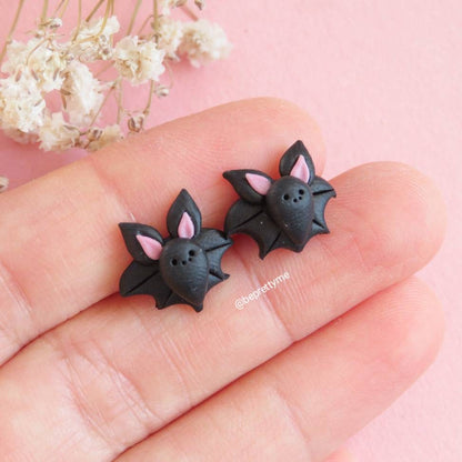 Cute Bat Stud Earrings