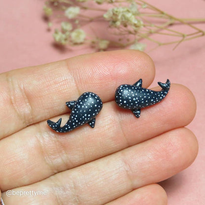 Whale Shark Stud Earrings