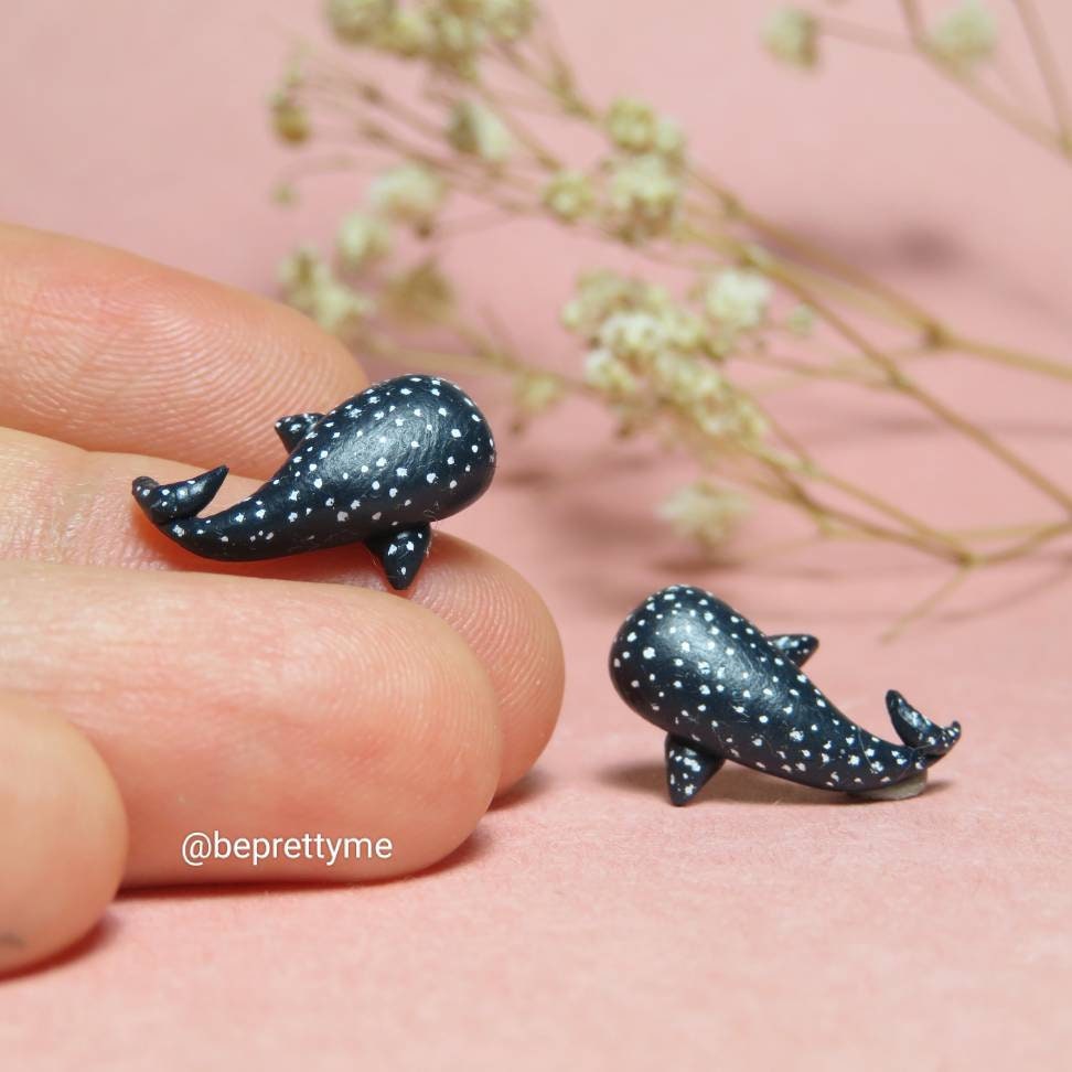 Whale Shark Stud Earrings