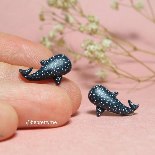 Whale Shark Stud Earrings