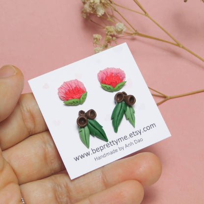 Australia Native Plant Stud Earrings