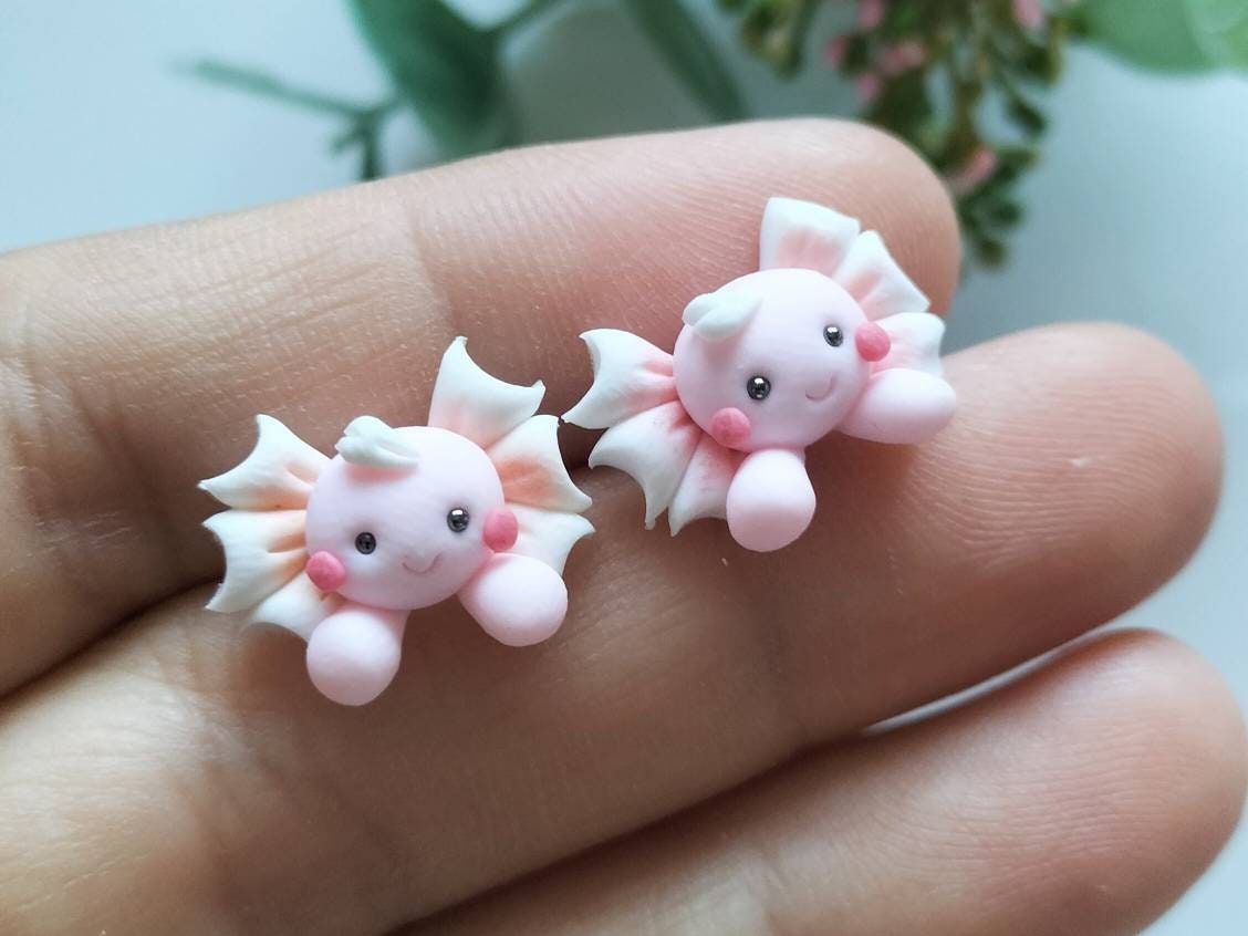 Axolotl Dangle Earrings