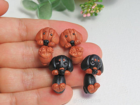 Cute Dachshund Earrings