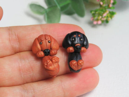 Cute Dachshund Earrings