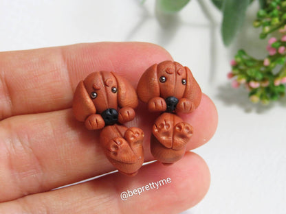 Cute Dachshund Earrings