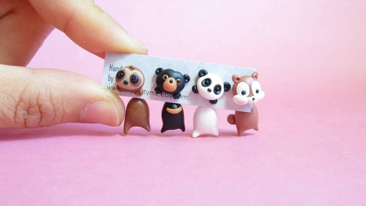 Woodland Animal Stud/ 2 Pieces Earrings