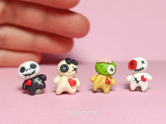 Voodoo Doll Stud Earrings
