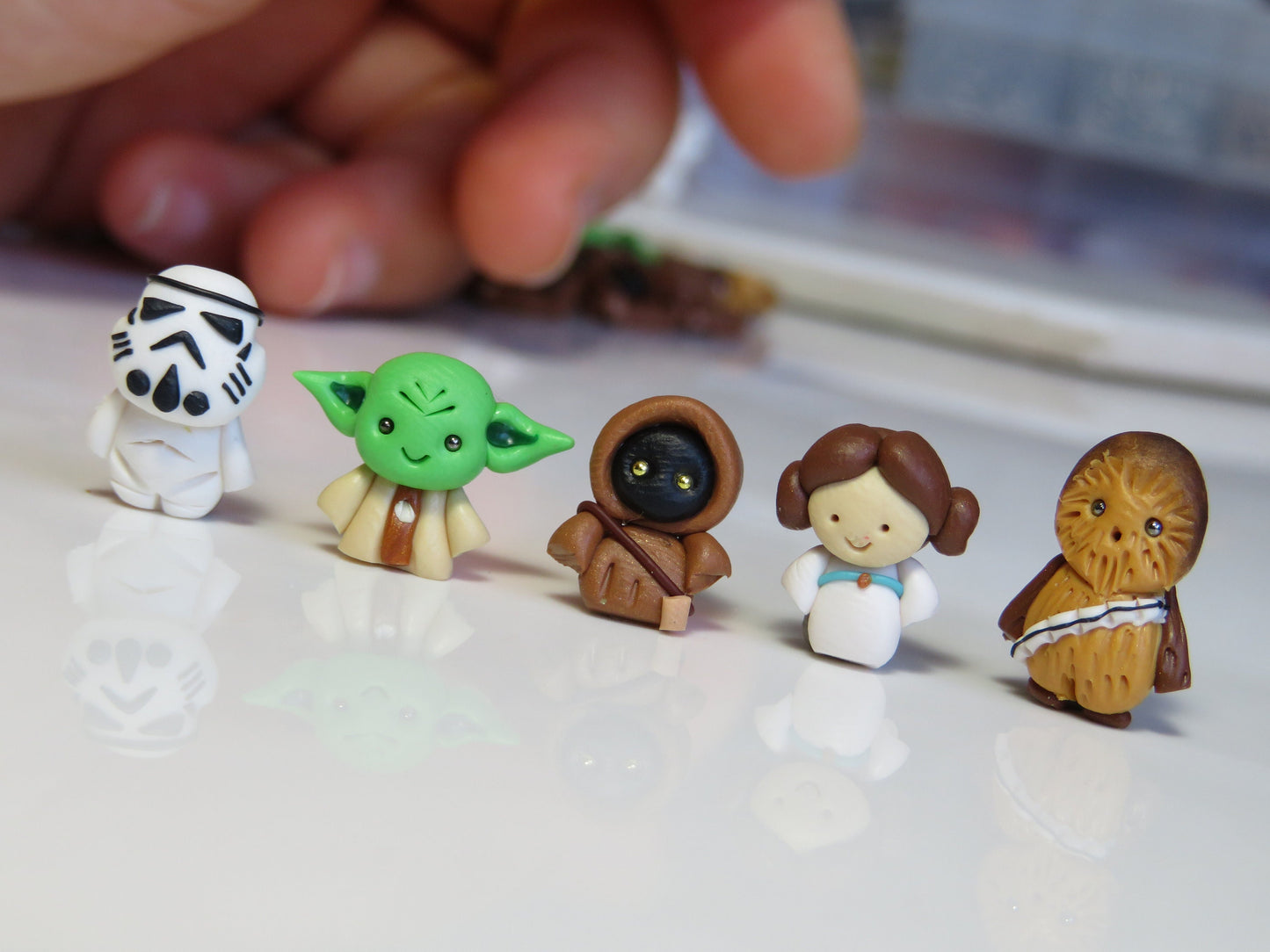 Sci-fi Character Earrings
