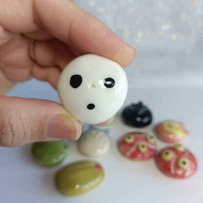 Cute Magnet. Ceramic Fridge Magnets. Handmade Pottery. Beautiful Collectibles. Special Gift for Loved Ones