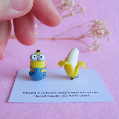 Minion Stud Earrings