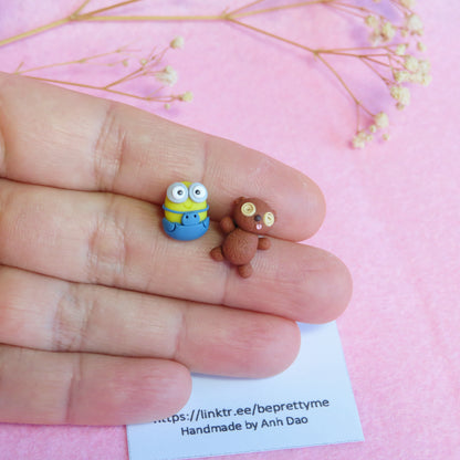 Minion Stud Earrings