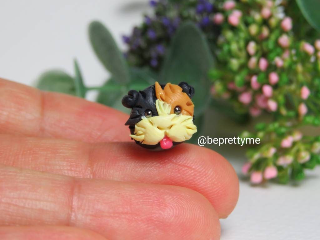 Guinea Pig Stud Earrings. Comes in a pair