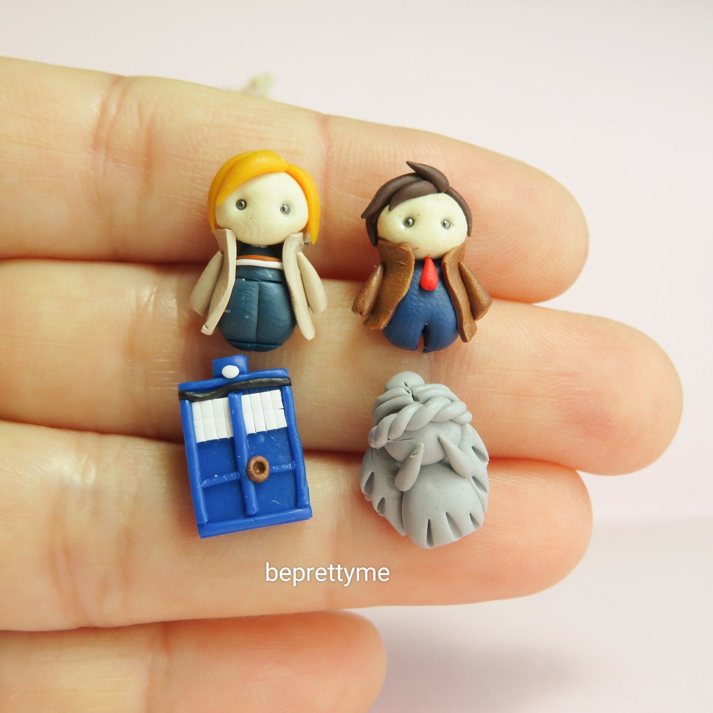 Sci-fi Character Earrings