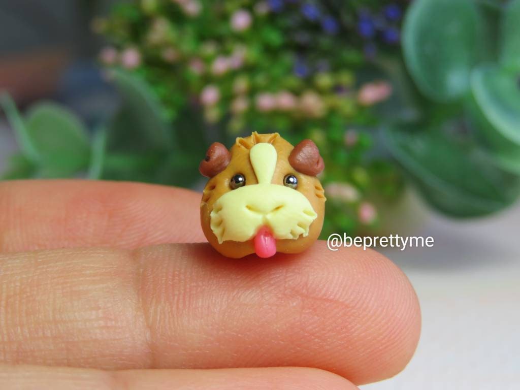 Guinea Pig Stud Earrings. Comes in a pair